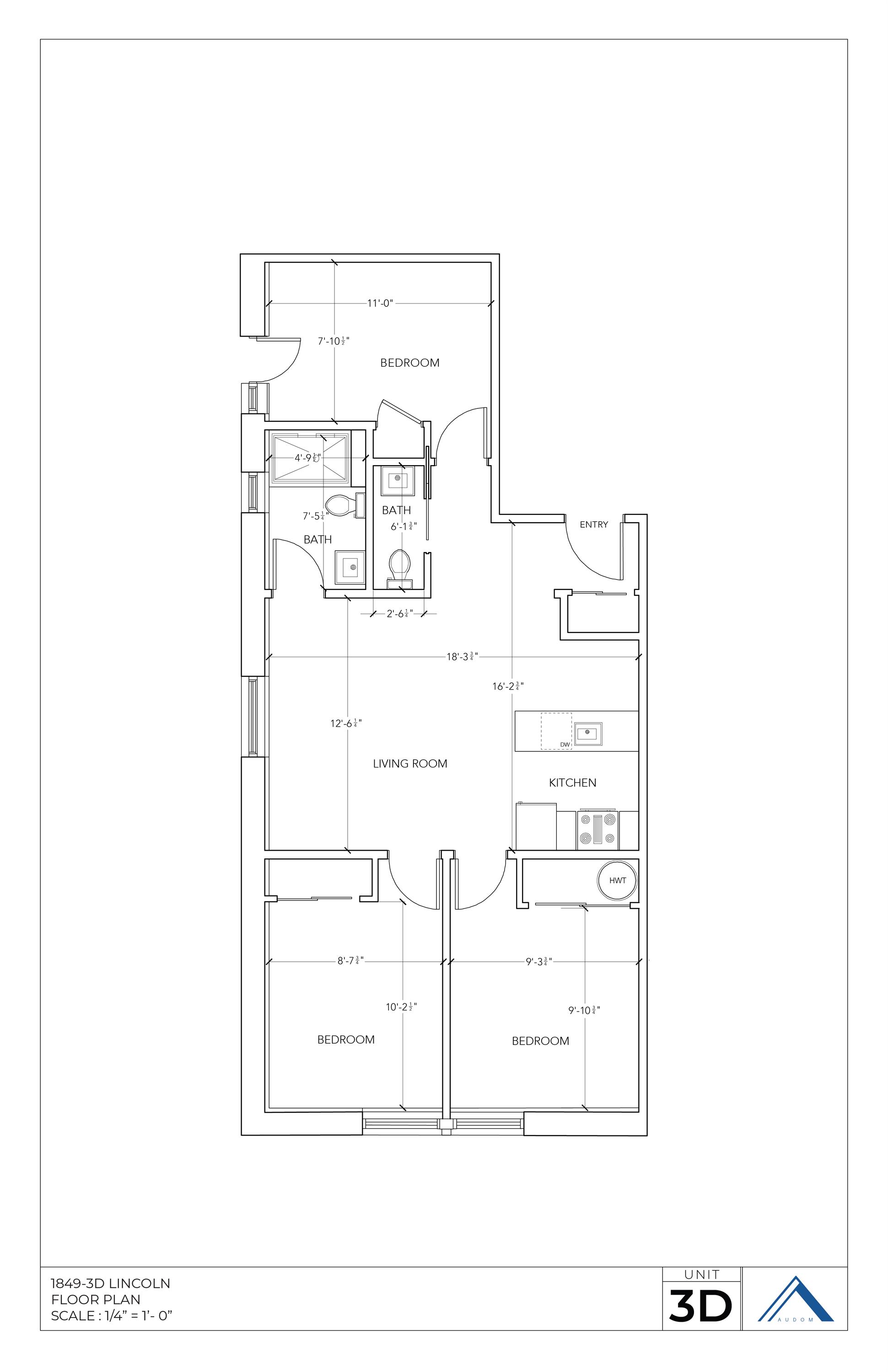 1849 Avenue Lincoln - 3D